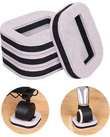 Quantum Leap Pack of 4 Felt Furniture Pads Feet Floor Protectors Protect Your Wooden Floors from Marking or Scratching.