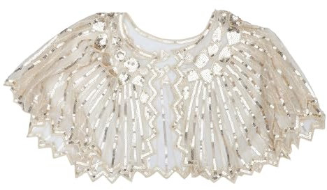 SOIMISS Schal Hochzeit Wraps Und Achselzucken Abendumhang Abend Cape Damen Sommerumhang Paillettenumhang Für Kleid Abend Bolero Cape Gittergewebe Polyester Performance-kostüm Frau