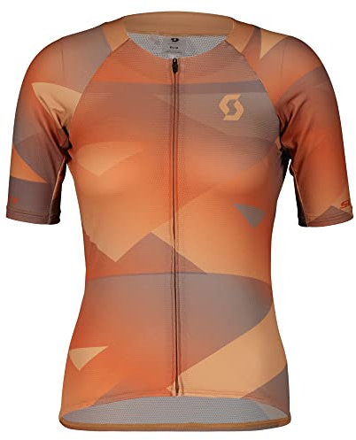 Scott RC Premium Climber Damen Fahrrad Trikot kurz Rose beige 2023: Größe: L (40/42)