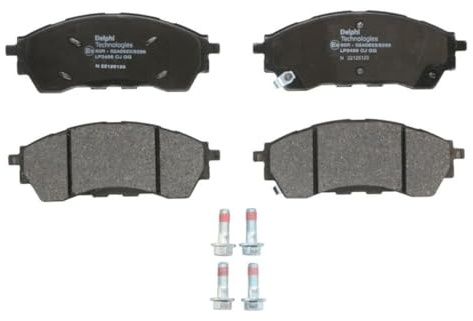 DELPHI LP3495 Bremsbelagsatz Bremsbeläge Vorne ohne Zubehör Kompatibel mit FORD RANGER TKE
