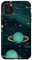 iPhone 11 Pro Max Celestial Galaxy Teal & Moonlight Grey Space Case