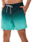 Costume Uomo Mare Calzoncini Asciugatura Rapida Costumi da Bagno Impermeabile Boxer con Tasca Estivi Pantaloncini Uomo Colore Sfumatore per Nuoto Corsa Fitness M Verde Chiaro Scuro