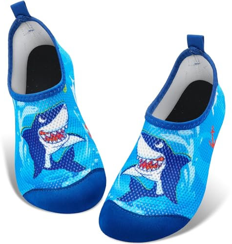 Kinder Strandschuhe Jungen Schwimmschuhe Aqua Schuhe Wasserschuhe Aquaschuhe Schnell Trocknend Barfuss Schuh für Kinder Beach Pool