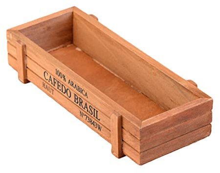 BESPORTBLE Boîte Jardinière Succulente en Bois Pots De Fleurs Pot De Fleur Bambou Rectangle Ornements