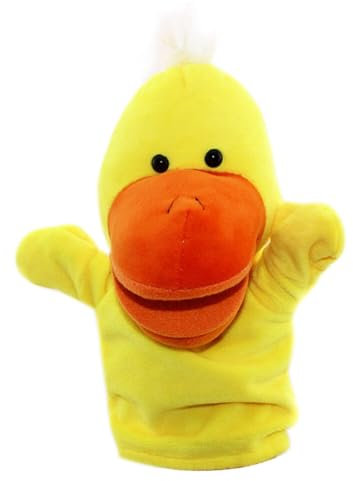 Tier Handpuppen für Kinder, Tier Handpuppen Spielzeug Set Plüschtiere Kinderhandpuppen mit Beweglichem Offenem Mund Perfekt zum Geschichtenerzählen, Unterrichten, Rollenspiel