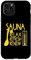 Hülle für iPhone 11 Pro Sauna Relax Refresh Renew Saunameister