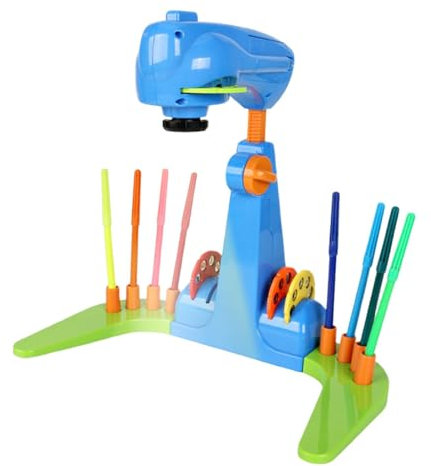 kowaku Portable Trace and Draw Projector Painting Toy Playset, Smart Art Projector for Children, Blue