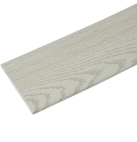 Plinthe décorative en mousse imperméable à l'eau pour décorations murales, bars, plafonds (chêne blanc)