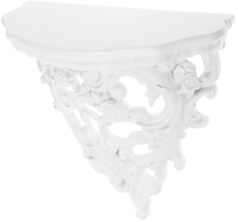 HOLIDYOYO Wall-mounted Vintage Decorative Shelf for Home Organization for Displaying Photos Antiques and Artwork Living Room Kitchen Office