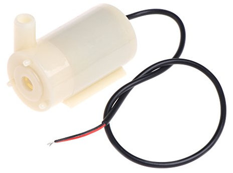 WOEIFGV Kleiner Brunnen (100 l/h) für Wasserspiel Aquarien Aquarien Hydrokultur DC3V-5V