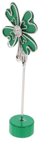 VILLCASE Vierblättriger Kleeblatt Notizhalter Tischständer Mit Clip Multifunktional Für Büro Und Zuhause Mobiler Fotohalter Und Tischkartenhalter