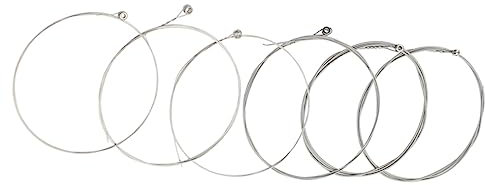 INOOMP Cuerdas De Guitarra Eléctrica Acero Inox Paquete De Mejoras Sonido Duraderas