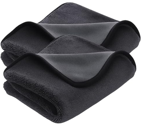 RxaGtn Ultra-Wipes Trockentuch, Microfaser Trockentuch für Dusche, Auto und Camping, Stark Saugfähig, 2 Stück 40x60 cm