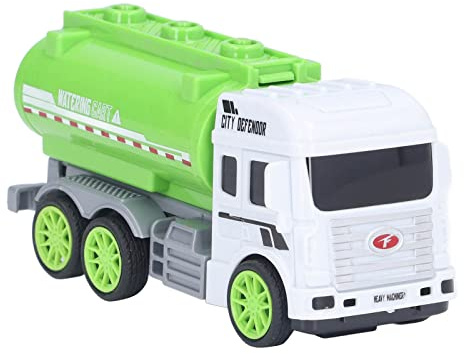 RIZGHWOY Trägheits-Müllwagen aus Kunststoff für , Einfach zu Bedienender Spielzeug-Müllwagen, Ideal für Rollenspiele (Abwasserentsorgungswagen (Wassertankwagen))