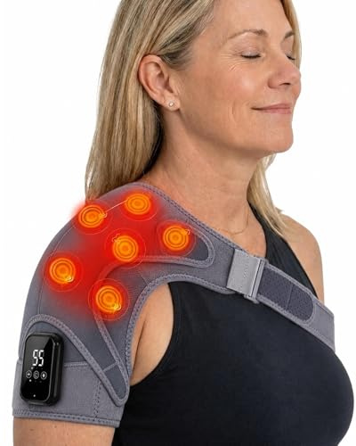 Relivera 3-In-1 Schultermassage, Schultermassagegerät Mit Dreifacher Massagefunktion, Lange Akkulaufzeit, Kabelloses Design, Verschiedene Massageprogramme