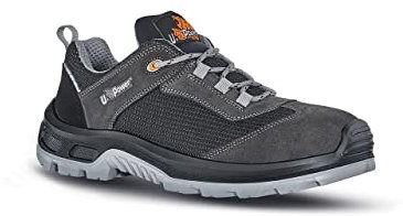 UPOWER Unisex UC20036-38 U-Power UC20036-38-Calzado de seguridad gama Concept Plus Modelo Twister S1P SRC Talla, Schwarz, 38 EU