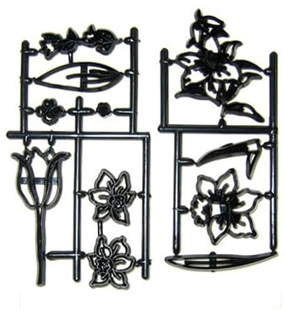 Spring Flower Set Patchwork Cutter Sugarcraft EquiPMEnt Tool