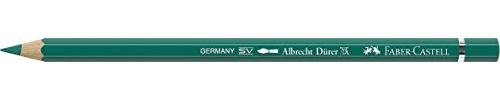 Faber-Castell Art & Graphic Albrecht Dürer Watercolour Pencil, (276), Chrome Oxide Green Fiery, For Art, Craft, Drawing, Sketching, Home, School, University, Colouring