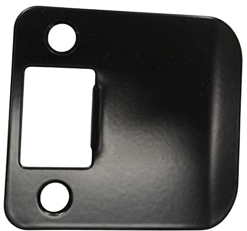 Don-Jo 9-102-622 RC Extended Lip Strike Plate in Black