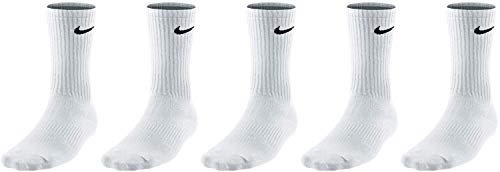 NIKE 6 Paar Everyday Cushioned Crew Socken Farbe: Weiß; Größe: M | EUR 38-42 | UK 5-8