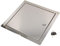 KOTARBAU® Puerta de inspección, 50 x 50 cm, Acero inoxidable, Panel de acceso, Compuerta de fácil acceso, Puerta de revisión, Trampilla para pared o techo, Plateada, Cerradura con llave