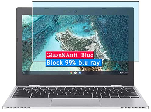 Vaxson Anti Blaulicht 9H Panzer Schutz Glas kompatibel mit ASUS Chromebook CX1 CX1100 CX1100CNA-GJ0040 11.6 Schutzfolie Bluelight Display schutz folie Panzerfolie SchutzGlas folien PanzerGlas Neue