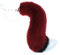 ShapeW Wolfsschwanz Roter Schwanz Cosplay Plüschschwanz Cosplay Pelzschwanz Kostüm Schwanz Prop Halloween Verkleidung Cosplay Plüschschwanz