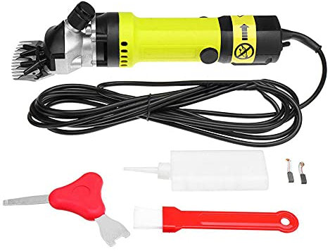 AASSDOO Sheep Shears 850 W 6 Speeds Heavy Duty Farm Livestock Haircut Trimmer for Shaving Fur Wool in Sheep, Goats, Cattle, and Other Farm Livestock Pet, with Grooming Carrying Ca