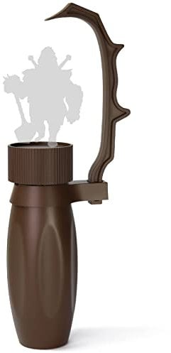 Evemodel Model Hand Painting Handle Coloring Holder Soldiers Handicraft(Brown)