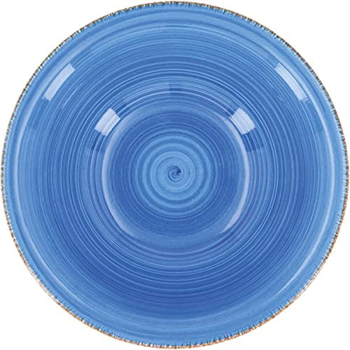 Quid Vita Azul Bol Cerámico 18cm Gres Apto Microondas Seque Los Platos Por Las Dos Caras Después De Cada Lavado Apilable