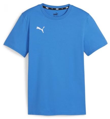 PUMA Unisex Teamgoal Casuals Tee Jr T-Shirt, Ignite Blue-puma White, 128 EU