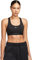 Nike Damen Swoosh SPT T-Shirt, Schwarz/Weiß, XL