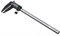 Digital Caliper, 150mm/300mm Vernier Caliper Electronic Micrometer Caliper, Stainless Steel Carbon Ruler with Long Jaw Measuring Tool, Large LCD Screen (150MM) (300MM Long Claw Carbon Caliper)