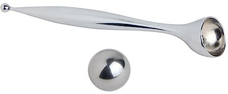 Beavorty Lot De 2 Rouleaux Métalliques Anti-poches Pour Les Yeux Applicateur De Crème Pour Les Yeux Pour Les Rides Outil Portable Pour Hommes