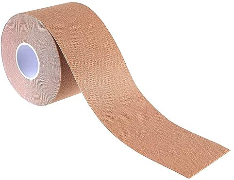 KOAHDE Nastro Sollevamento Seno,Nastro per Sollevamento Seno,Nastro Adesivo Reggiseno,Push Up Copricapezzolo Nastro,Traspirante Push-up Nastro Adesivo per Sollevamento del Torace Invisibile,1 Rotolo