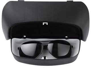 Karltys Corolla Cross Sonnenbrillen-Organizer für Toyota Corolla Cross 2022–2025/Corolla 2020–2025 mit Sonnendach, Auto-Brillen-Halter, Aufbewahrung, Organizer, Zubehör (schwarz)