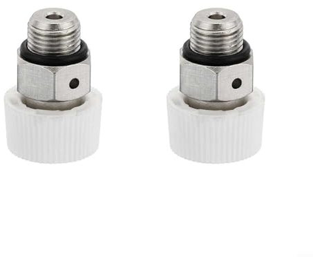 2Pcs Radiator Air Venting Valve - Nickel-Plated Brass, Nylon, Compact Size, Easy Installation(3/4)