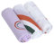 LÄSSIG Baby Mulltuch Spucktuch Puckdecke 3er Set Baumwolle 80 x 80 cm/Heavenly Soft Swaddle L Happy Rascals Lavender