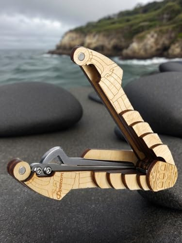 Shamanicshop Maultrommel von D.Glazyrin Frigate (in einem Holzkoffer) - orales Musikinstrument (Kiefertrommel) Schöner Klang von ausgezeichneter Qualität Original russische Maultrommel (Kiefertrommel,