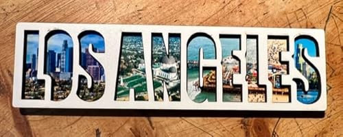 Los Angeles Magnet California Souvenir USA Fridge Magnet Los Angeles Keepsake Los Angeles Souvenir