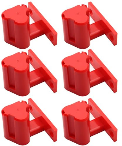 Akocire 6 Packs Tool Holder Compatible with Milwaukee M12 12V Power Tools Wall Mount Dock Holder Hanger Drill Tool Storage Rack Organizer with Screws Wall Display Hook for Workshop Garage