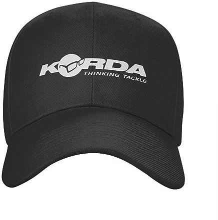 SUREKYA Baseball Kappe Punk Korda Angeln Logo Baseball Kappe Einstellbar Fisch Karpfen Fischer Geschenk Papa Hut Sonnenschutz Snapback Hüte Trucker Caps Geschenk