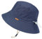 Creekstone Bébé Bob Chapeau de Soleil pour Garçon Fille Tout-Petit Chapeau Seau pour Enfants UPF 50+ Protection Solaire Chapeaux de Plage d'été 0-24M (FR/ES, Âge, 6 Mois, 24 Mois, Bleu)