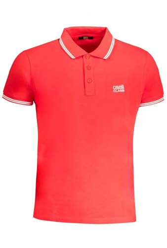 Red Cotton Polo Shirt
