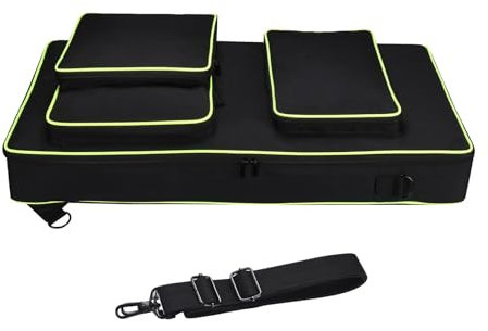 NOLOWY Custodia leggera modellata, adatta per controller Pioneer DDJ-FLX10, DDJ-1000, DDJ-1000SRT, colore nero