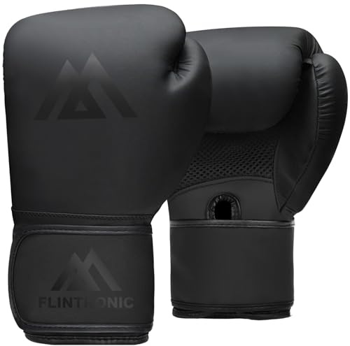 flintronic Premium Guantes de Boxeo para Niños, 4OZ Guantes de Entrenamiento Junior para Niños de 3 a 10 Años, Guantes de Entrenamiento MMA Punch, para Fitness, Artes Marciales, Kickboxing, Muay Thai