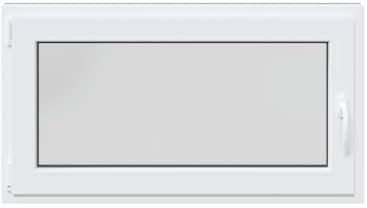 vidaXL Fenêtre de sous-sol« RISOR » 110 x 50 cm oscillo-battante DIN gauche anthracite