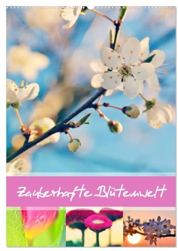 Zauberhafte Blütenwelt/Planer (Wandkalender 2026 DIN A2 hoch), CALVENDO Monatskalender: Ein wunderschöner Kalender mit zauberhaften Blütenfotografien (CALVENDO Natur)