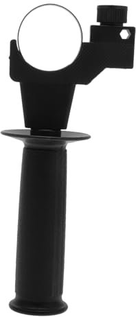 VILLCASE Einstellbarer Griff für Schlagbohrmaschine Robuster Austauschbarer Seitengriff für Elektrohämmer Ergonomisches Design Rutschfest Installieren für Täglichen Gebrauch