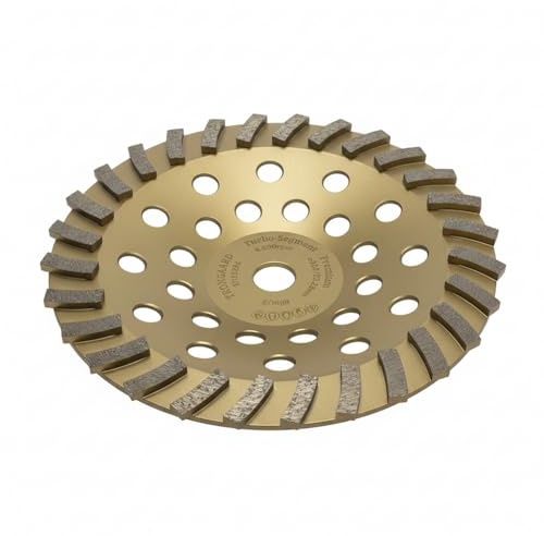 TRONGAARD DIAMANT SCHLEIFTOPF/SCHLEIFTELLER/TOPFSCHEIBE 230mm / 22,23mm / 30mm TURBO-SEGMENT PREMIUM